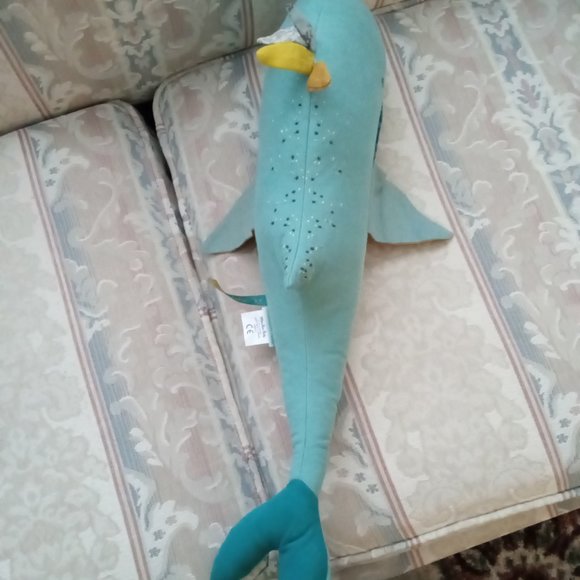 Moulin Roty Josephine the whale toy stuffed animal plush - Picture 3 of 4